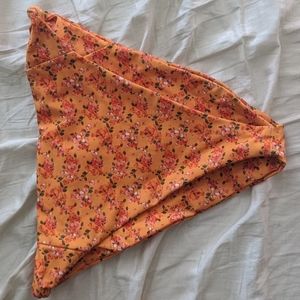 SKATIE Orange Floral Salty Bottoms